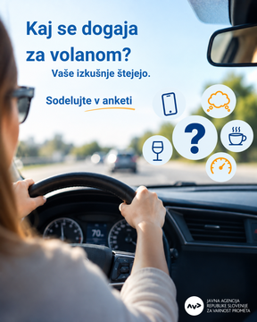 Anketa - Kaj se dogaja za volanom?