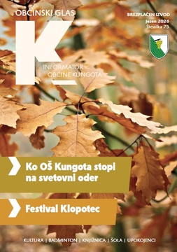 OBČINSKI GLAS, JESEN 2026, ŠT. 75